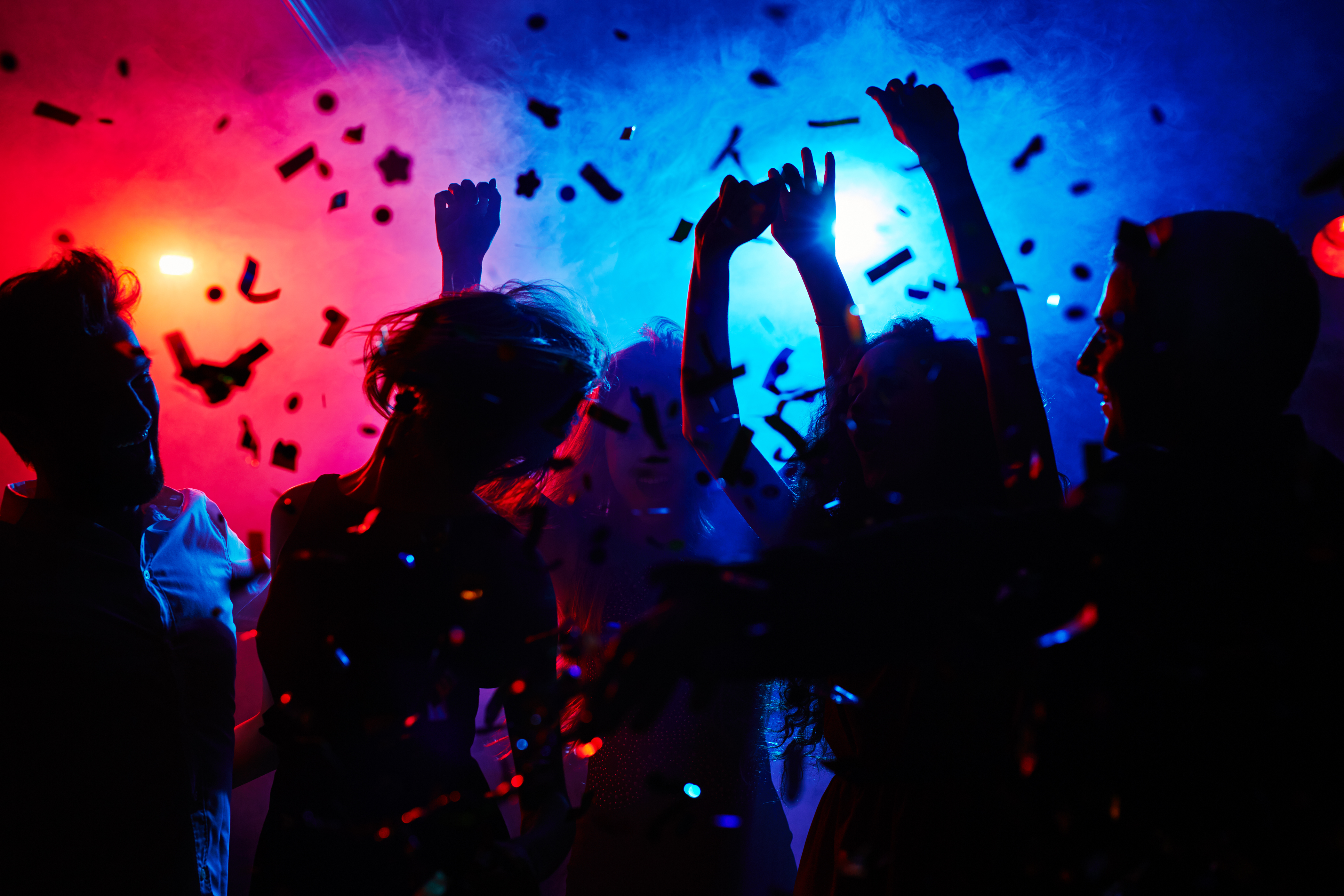 Dancing on a night out